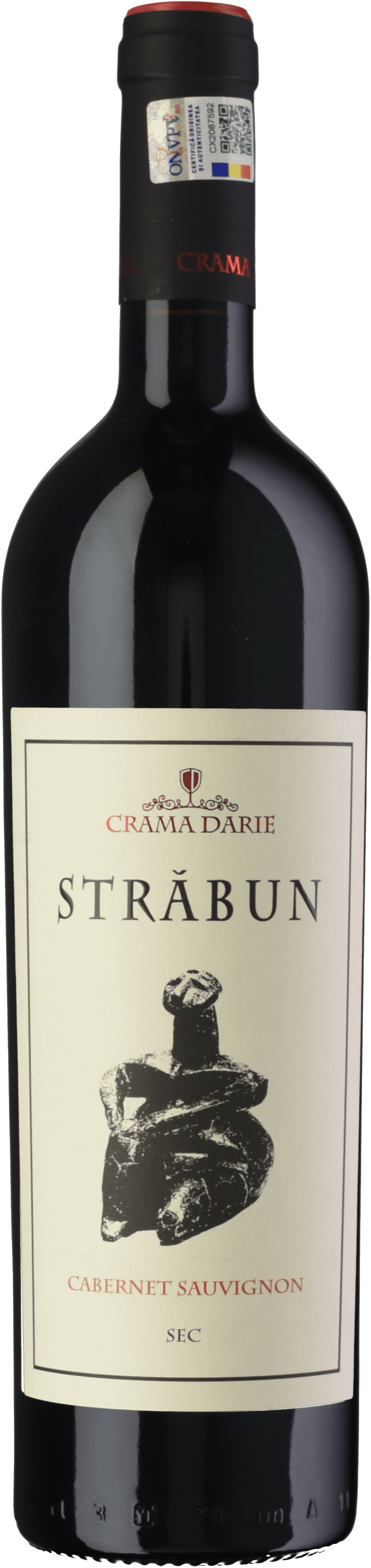 Sticlă de vin Străbun Cabernet Sauvignon 2022, Cabernet Sauvignon, 2022